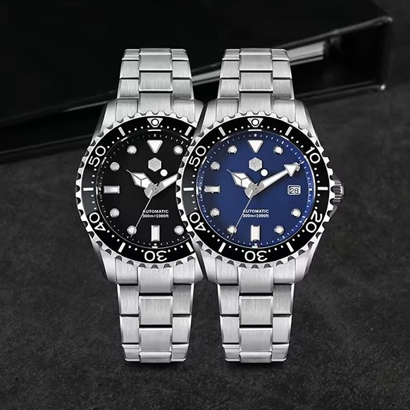 Cloisonne Enamel Dial - San Martin Men Automatic Watch 40mm