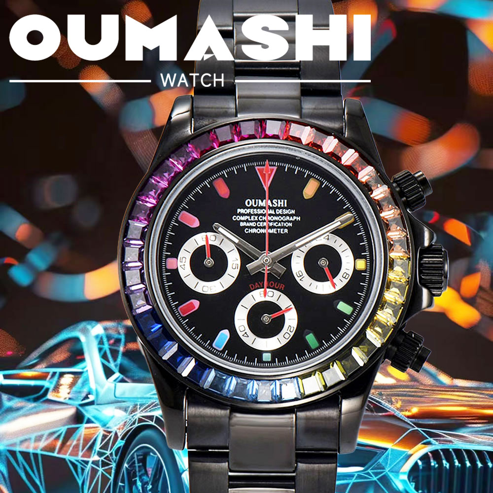 Luxury Watch Business - Luxurious 39mm Black Men's Watch Business