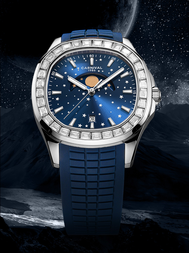 Luxury Watch German - Switzerland Ronda Quartz Carnival Watch for