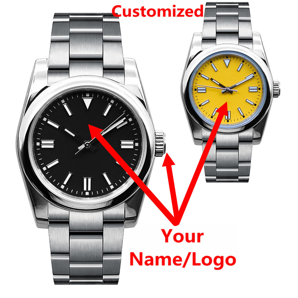 Luxury Watch Business - Custom Logo Mens Watch Sapphire Luxury