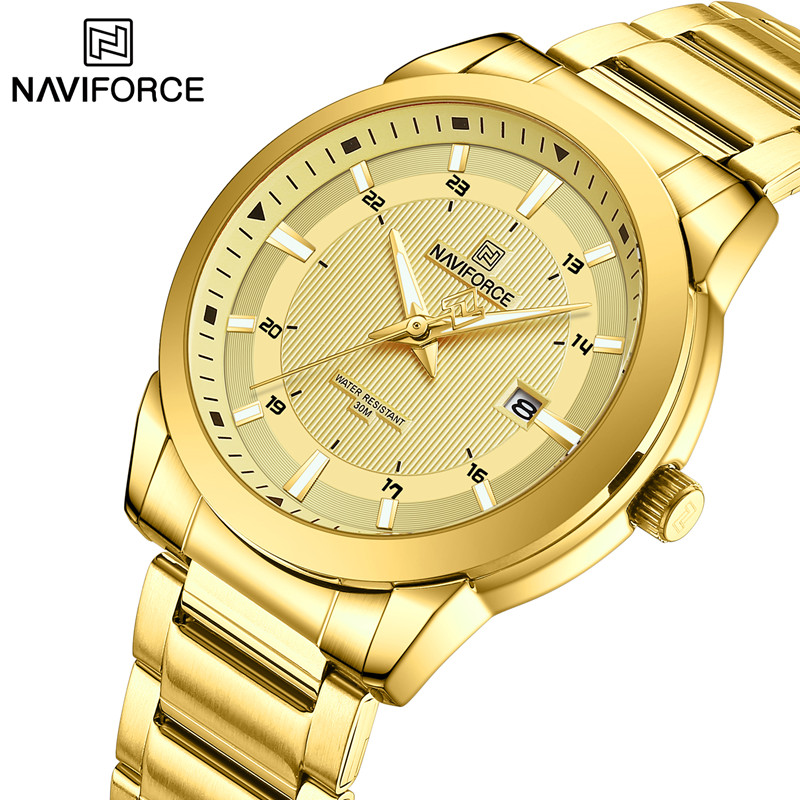 Luxury Watch Wallpaper - 2024 Top Brand NAVIFORCE Mens Watches