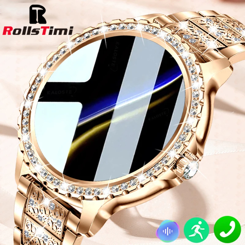 Compass Watch Luxury - Fashion Luxury Gold Women Smart Watch