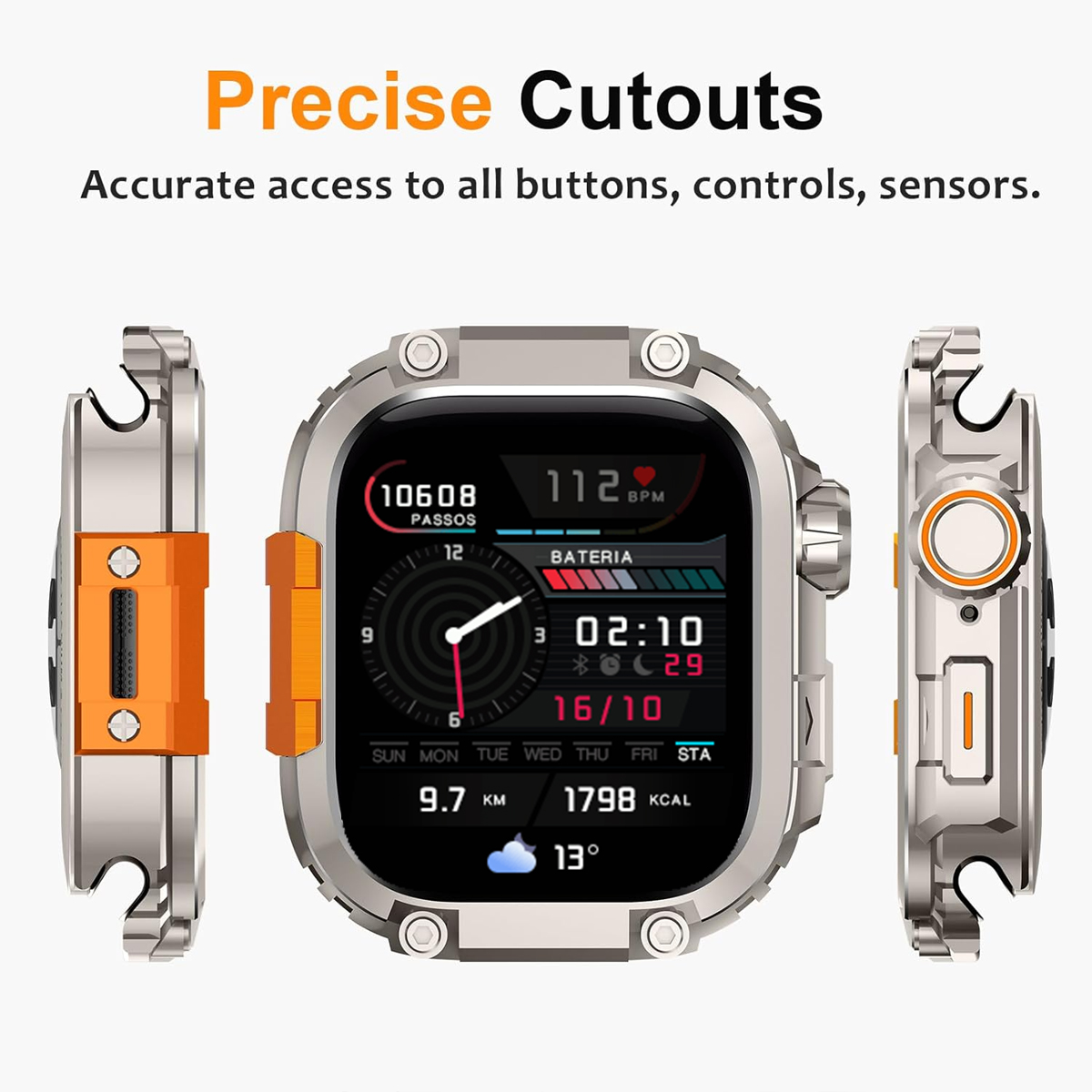 Alloy Case for Apple Watch Ser - Luxury Watch German ulasan dan harga
