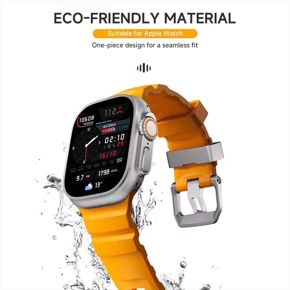 Case+Strap 2IN1 for Apple Watc - Luxury Watch German ulasan dan harga