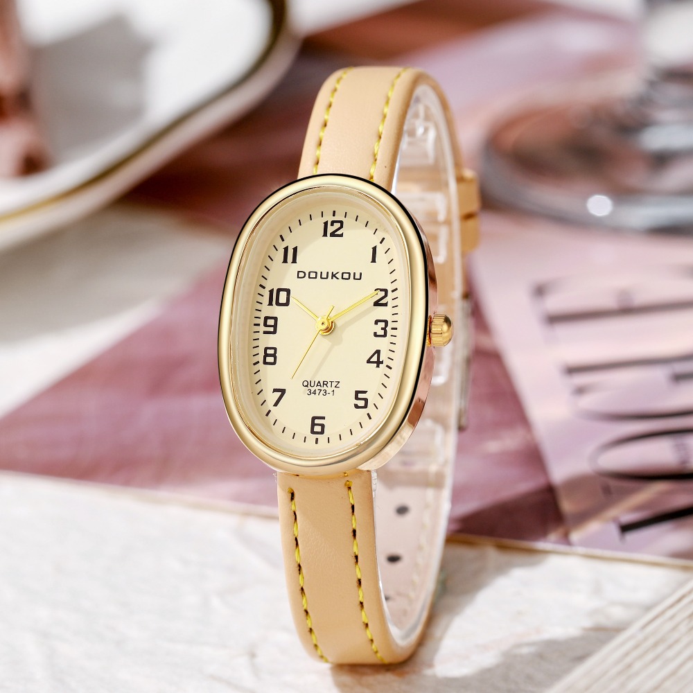 Luxury Oval Dial Women Watches - Luxury Watch Straps ulasan dan harga