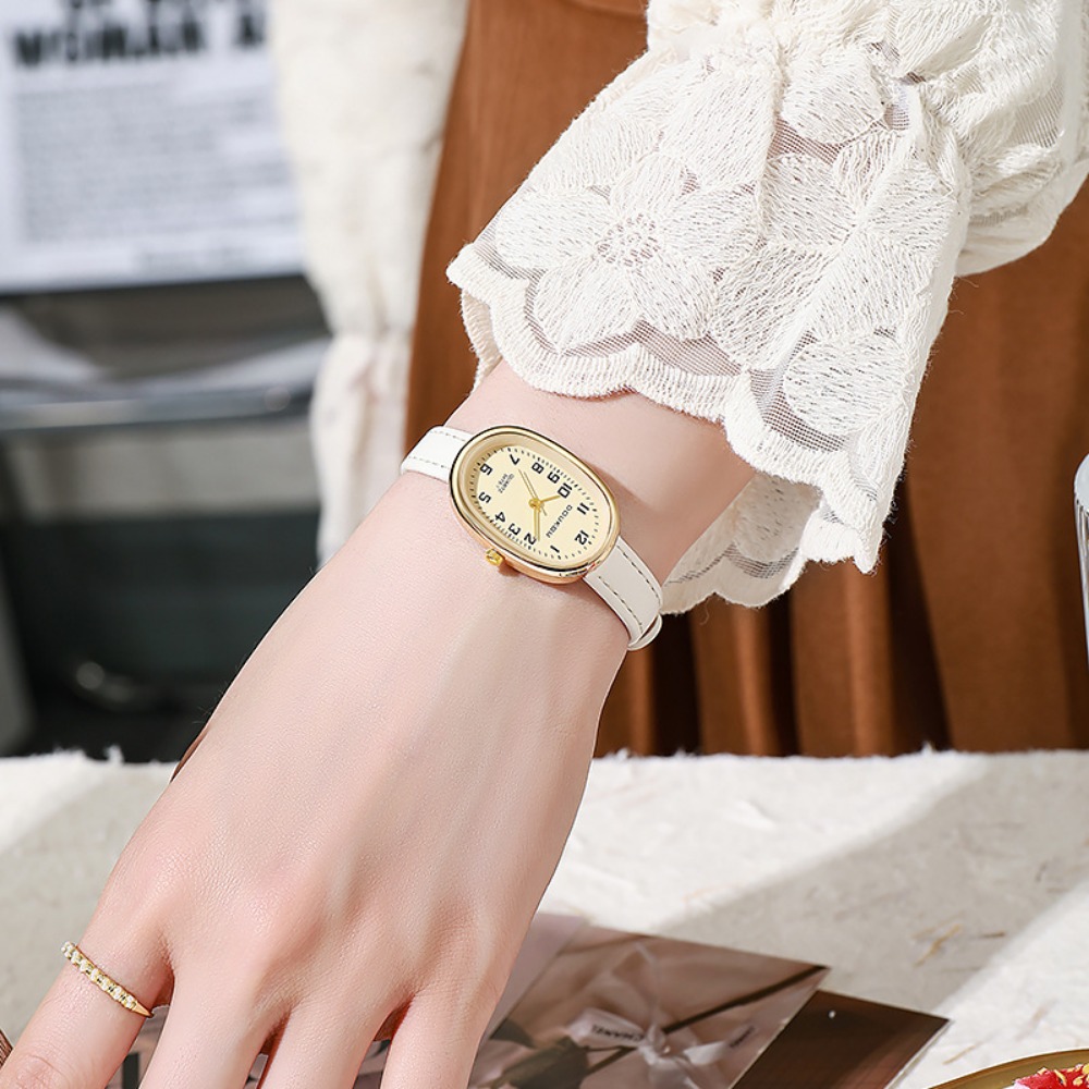 Luxury Oval Dial Women Watches - Luxury Watch Straps ulasan dan harga