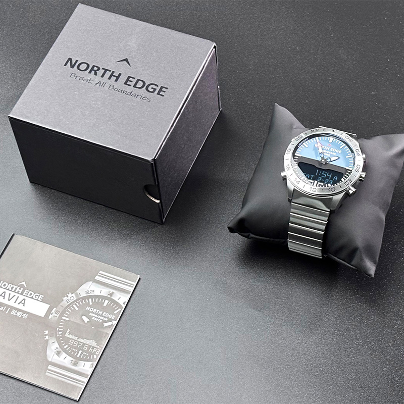 NORTH EDGE Mens Dive Watch Mil - Compass Watch Luxury ulasan dan harga