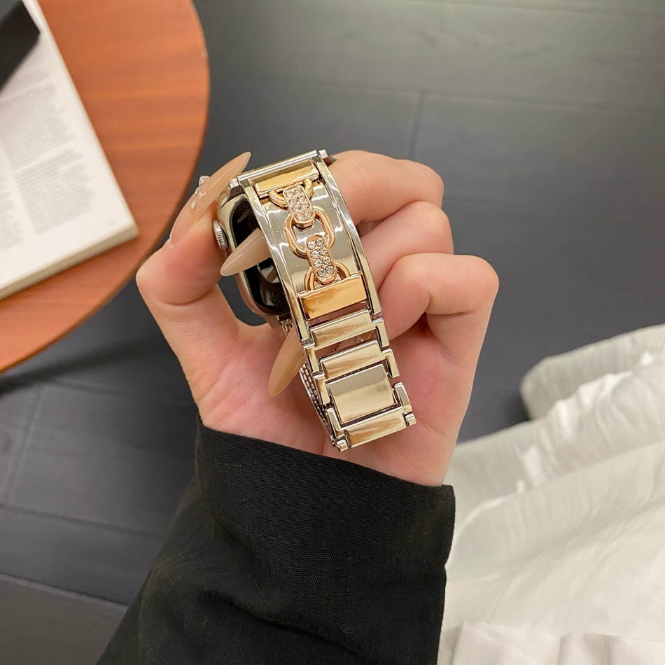 Luxury Double Loop Metal Brace - Luxury Watch German ulasan dan harga
