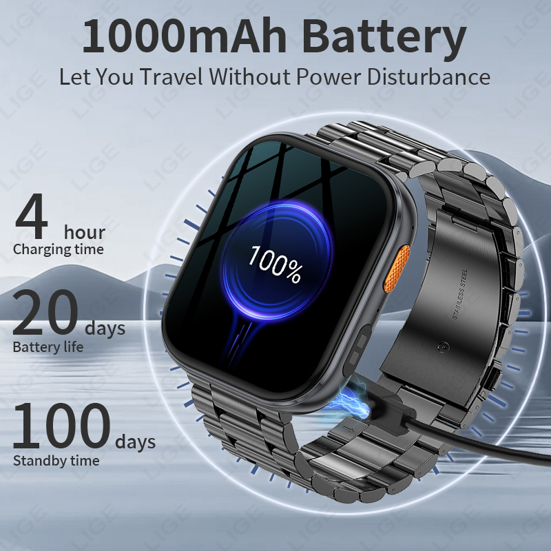 LIGE New Military Outdoor 1000 - Luxury Watch German ulasan dan harga