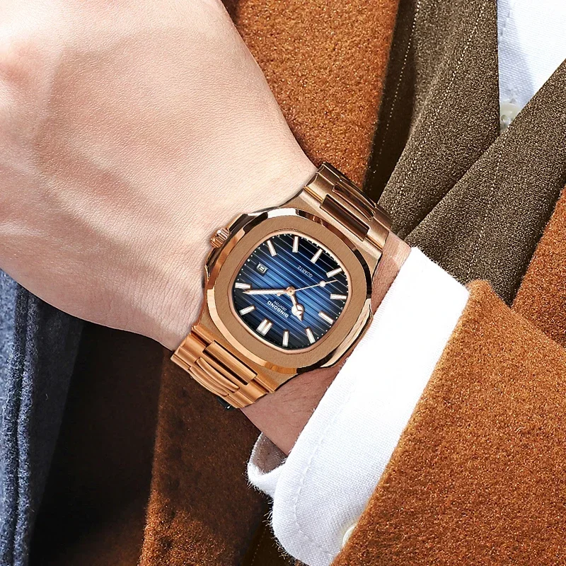 New Switzerland Man Casual Ros - Luxury Watch German ulasan dan harga