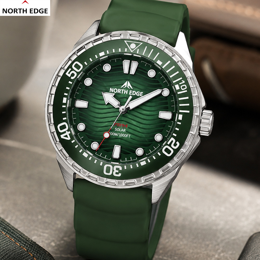 NORTH EDGE TRITON Outdoor Mili - Compass Watch Luxury ulasan dan harga