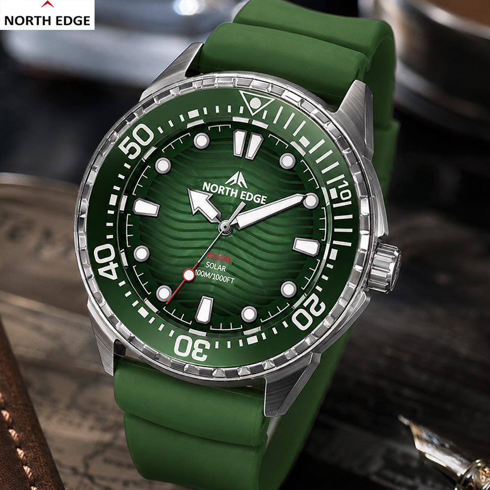 NORTH EDGE TRITON Outdoor Mili - Compass Watch Luxury ulasan dan harga