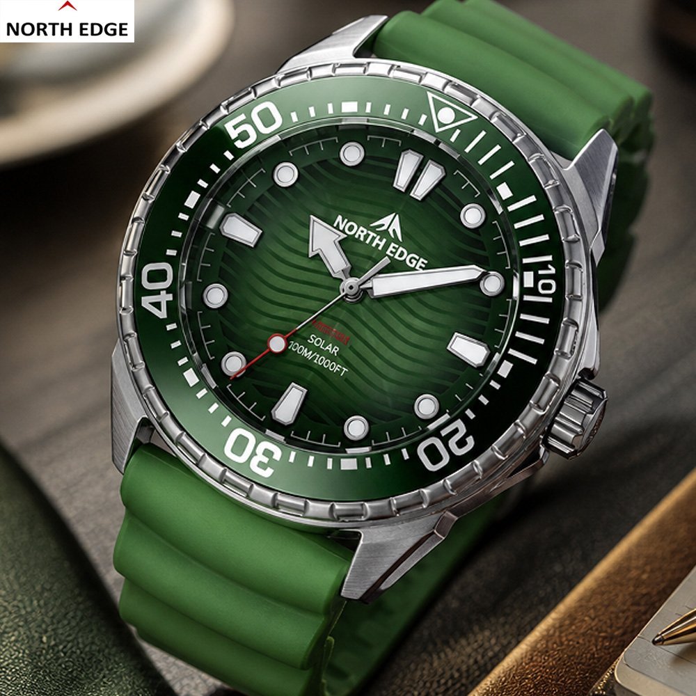 NORTH EDGE TRITON Outdoor Mili - Compass Watch Luxury ulasan dan harga
