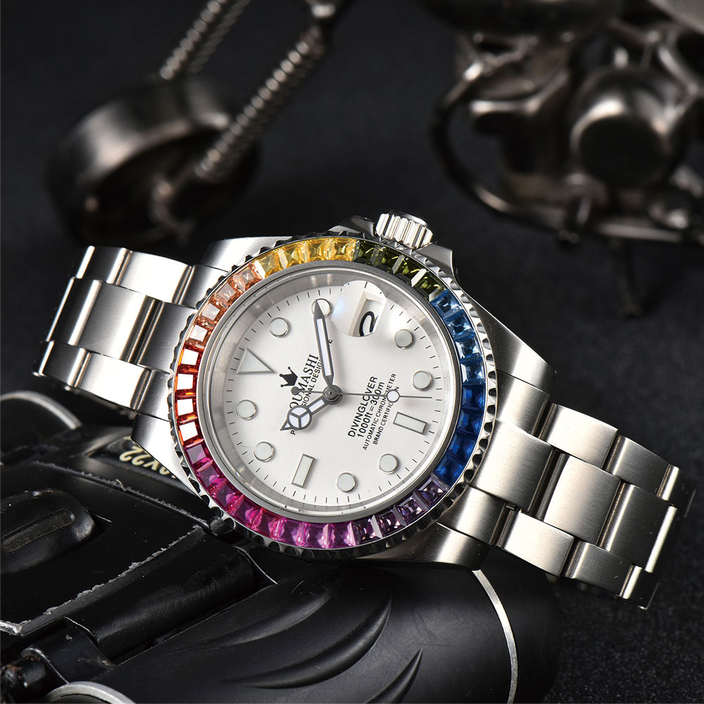 40mm Luxury Diving Men's Watch - Luxury Watch Business ulasan dan harga