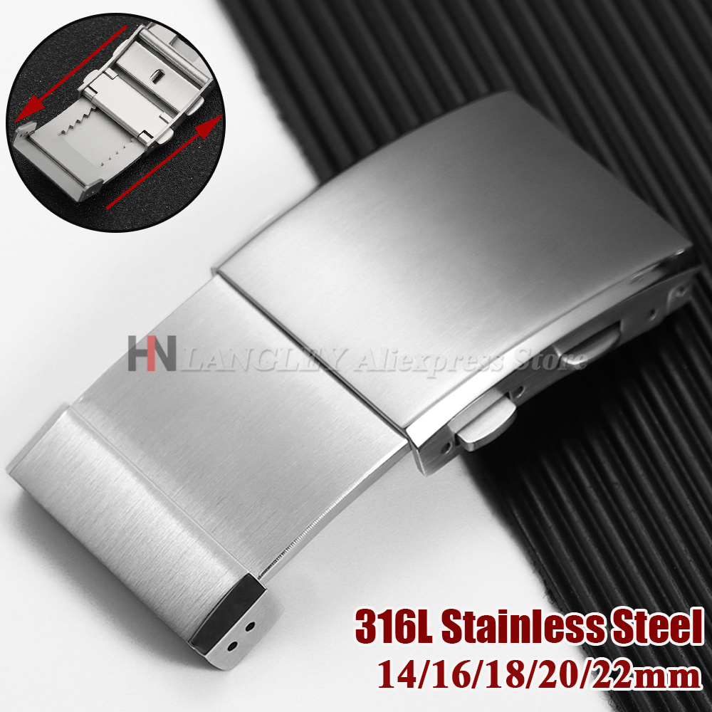 22mm 20mm 18mm 16mm 14mm 316L  - Luxury Watch Straps ulasan dan harga