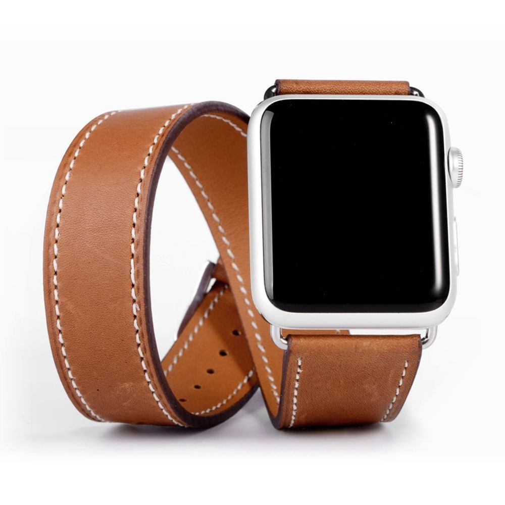 Double Tour Strap for Apple wa - Luxury Watch Hermes ulasan dan harga