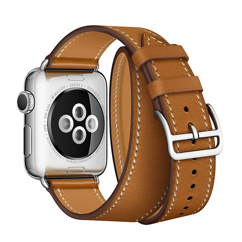 Double Tour Strap for Apple wa - Luxury Watch Hermes ulasan dan harga