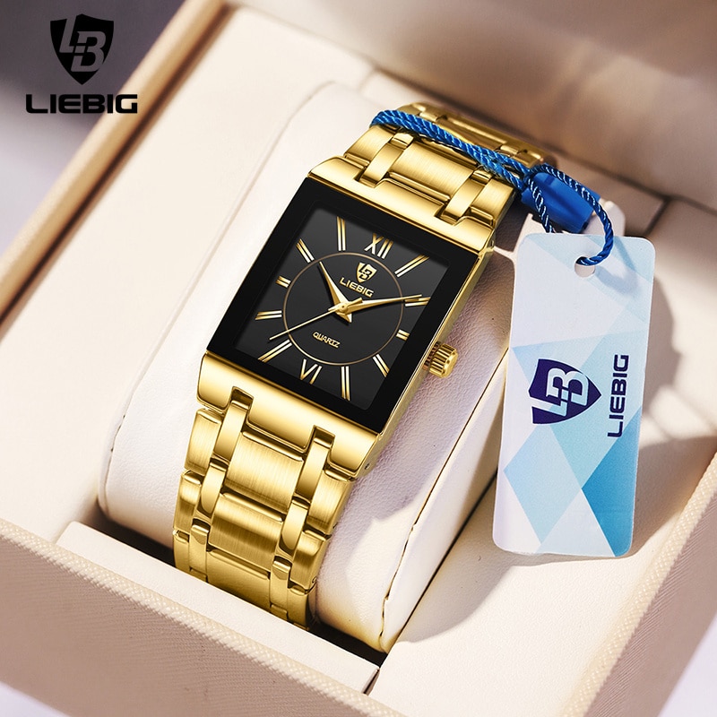 LiEBIG Luxury Golden Quartz Wr - Luxury Watch Wallpaper ulasan dan harga