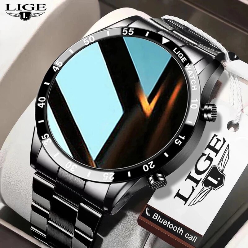 LIGE New Bluetooth Call Smart  - Luxury Watch German ulasan dan harga