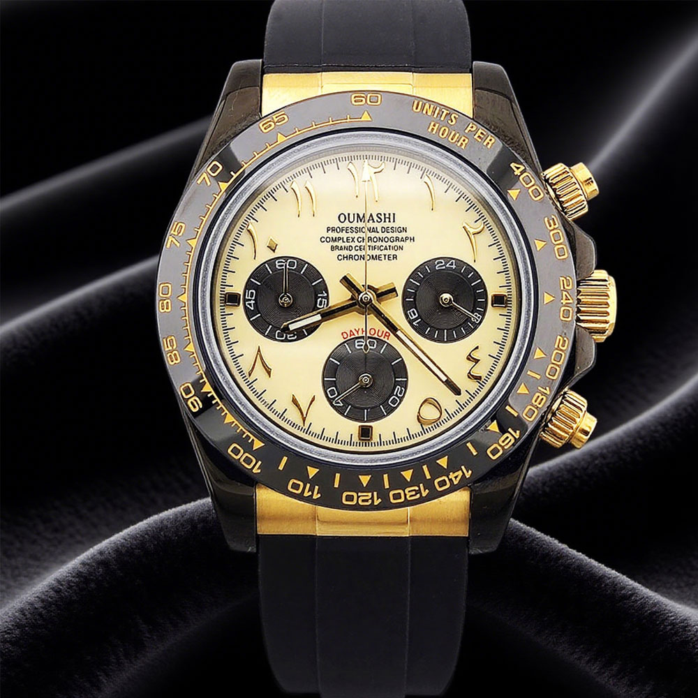 39mm Men's wristwatch VK63 mov - Luxury Watch Business ulasan dan harga