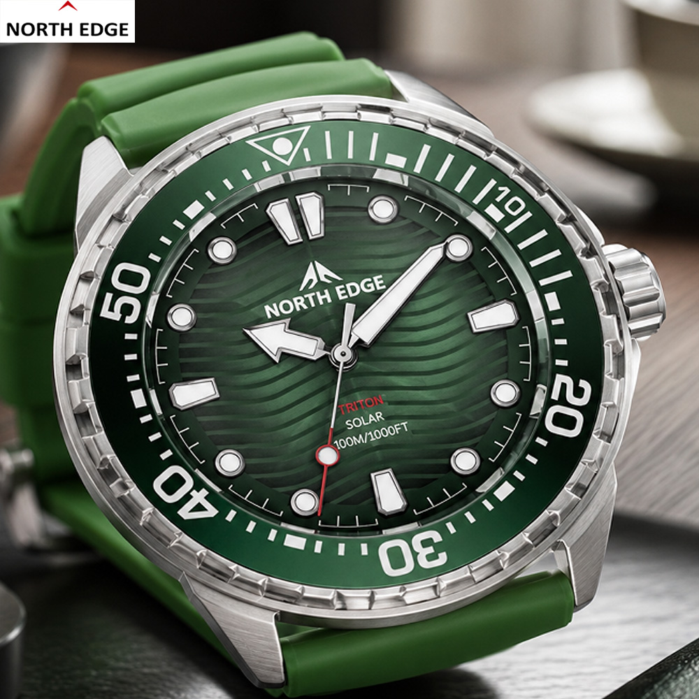 NORTH EDGE TRITON Mens Militar - Compass Watch Luxury ulasan dan harga