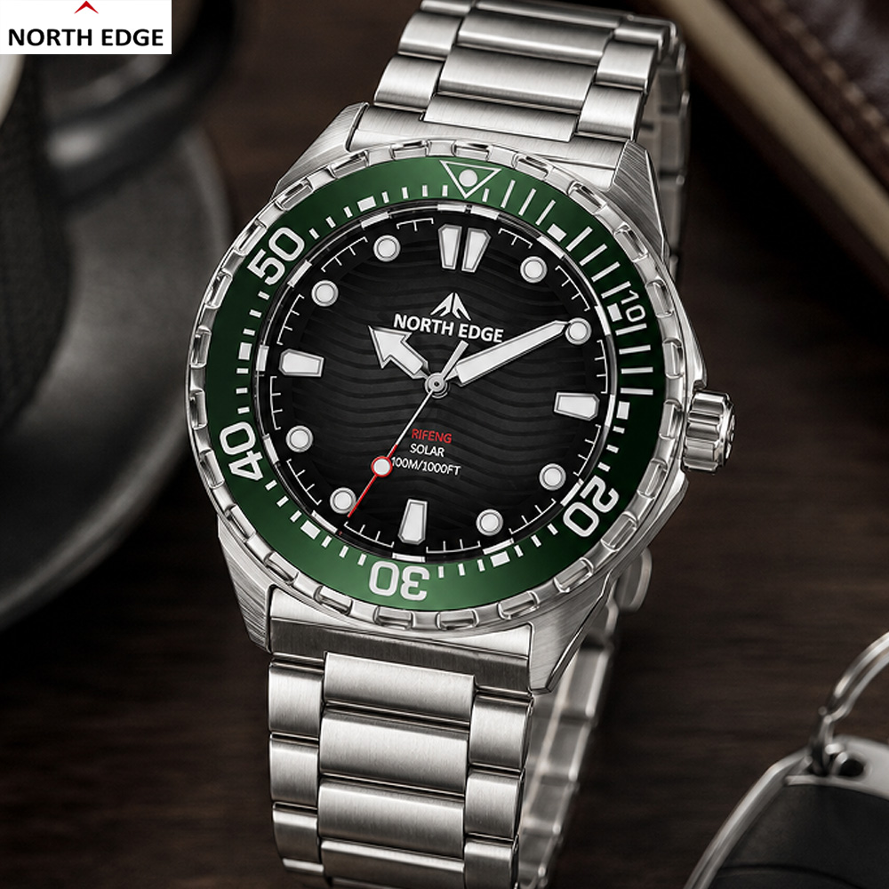 NORTH EDGE TRITON Mens Militar - Compass Watch Luxury ulasan dan harga