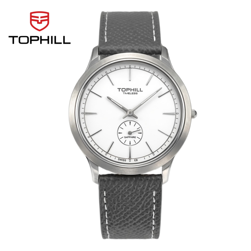 TOPHILL 38.5mm Ultra Thin Simp - Cloisonne Enamel Dial ulasan dan harga