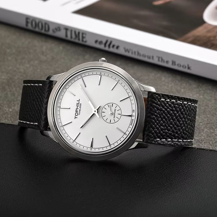 TOPHILL 38.5mm Ultra Thin Simp - Cloisonne Enamel Dial ulasan dan harga