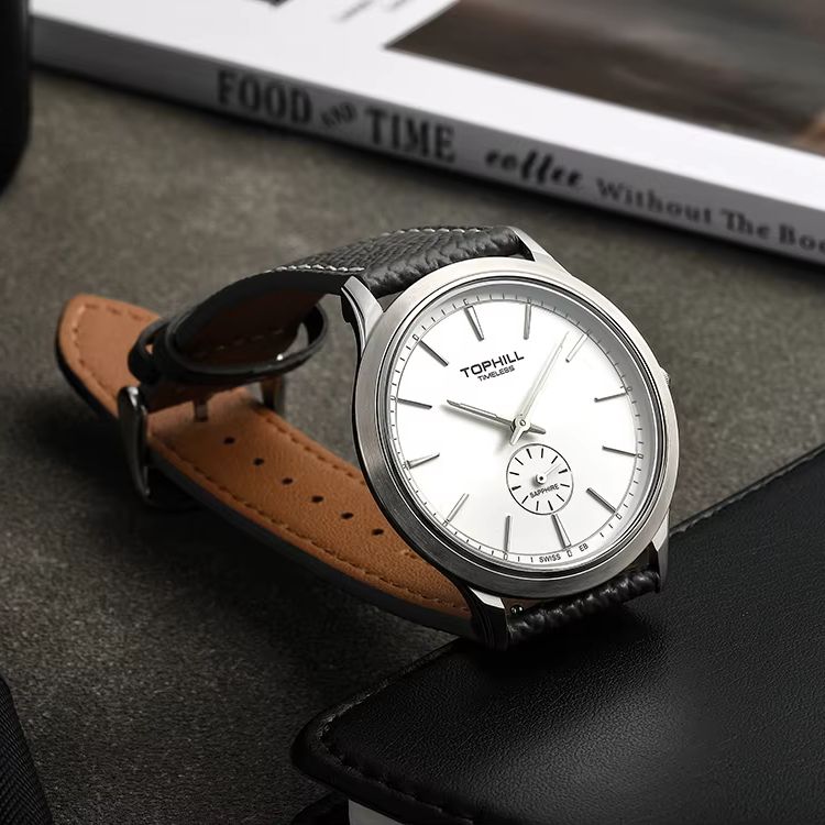 TOPHILL 38.5mm Ultra Thin Simp - Cloisonne Enamel Dial ulasan dan harga