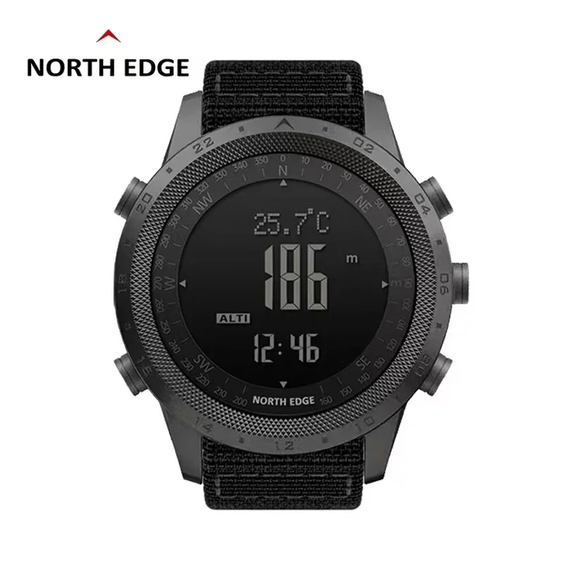 Men Digital Watch NORTH EDGE D - Compass Watch Luxury ulasan dan harga