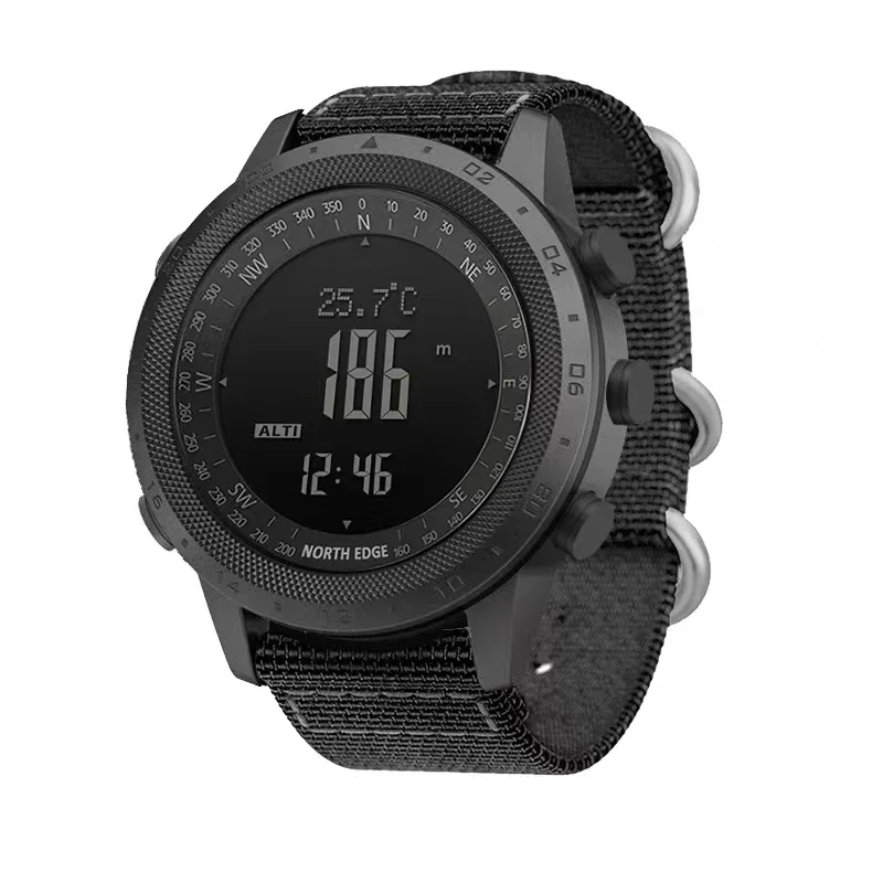 Men Digital Watch NORTH EDGE D - Compass Watch Luxury ulasan dan harga