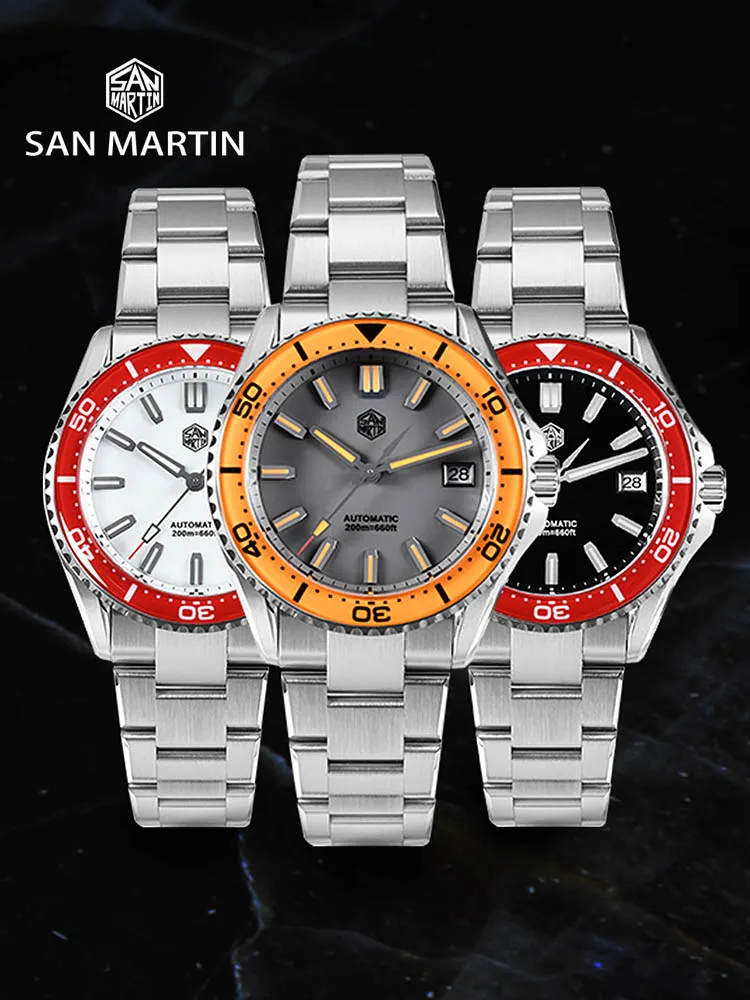 2025 New San Martin 39mm Dive  - Cloisonne Enamel Dial ulasan dan harga