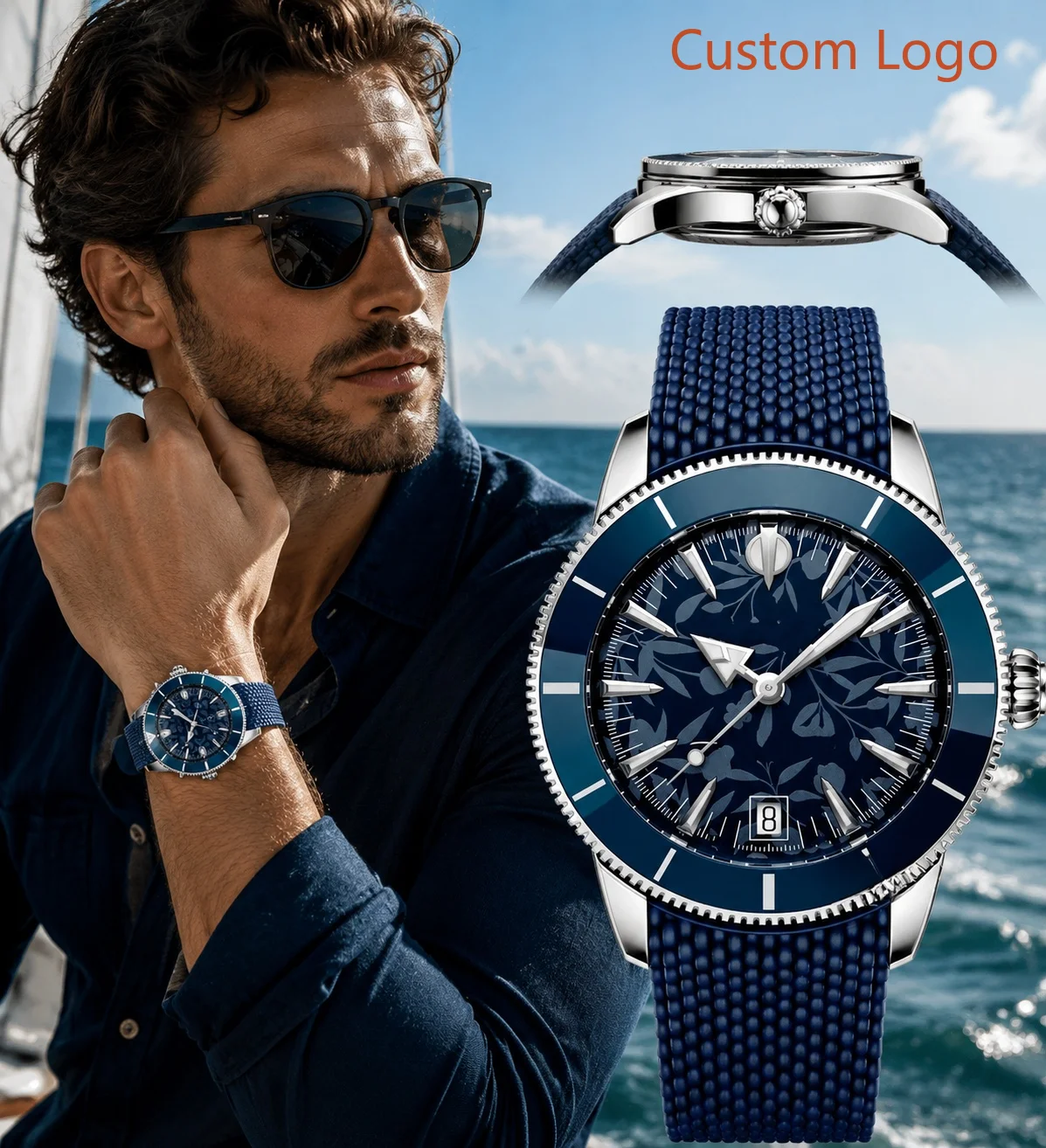 Men 46mm Diving Automatic Watc - Luxury Watch Straps ulasan dan harga