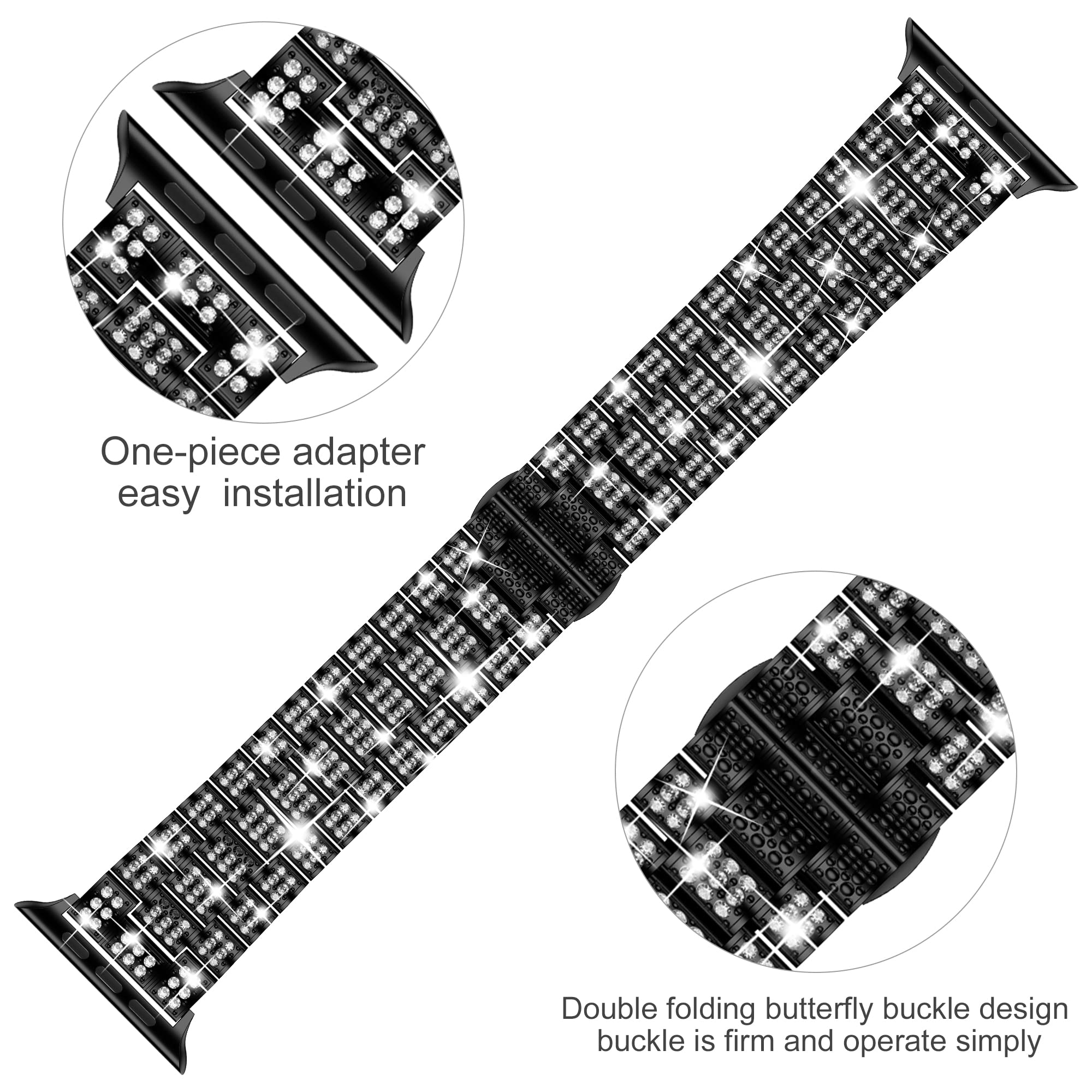 Diamond Strap for Apple Watch  - Apple Watch Luxury X ulasan dan harga