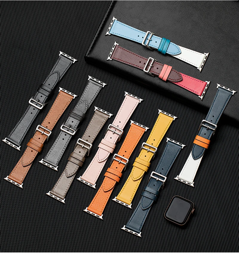 Leather Straps For Apple Watch - Luxury Watch Hermes ulasan dan harga