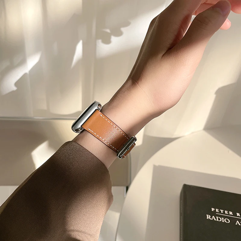 Leather Straps For Apple Watch - Luxury Watch Hermes ulasan dan harga