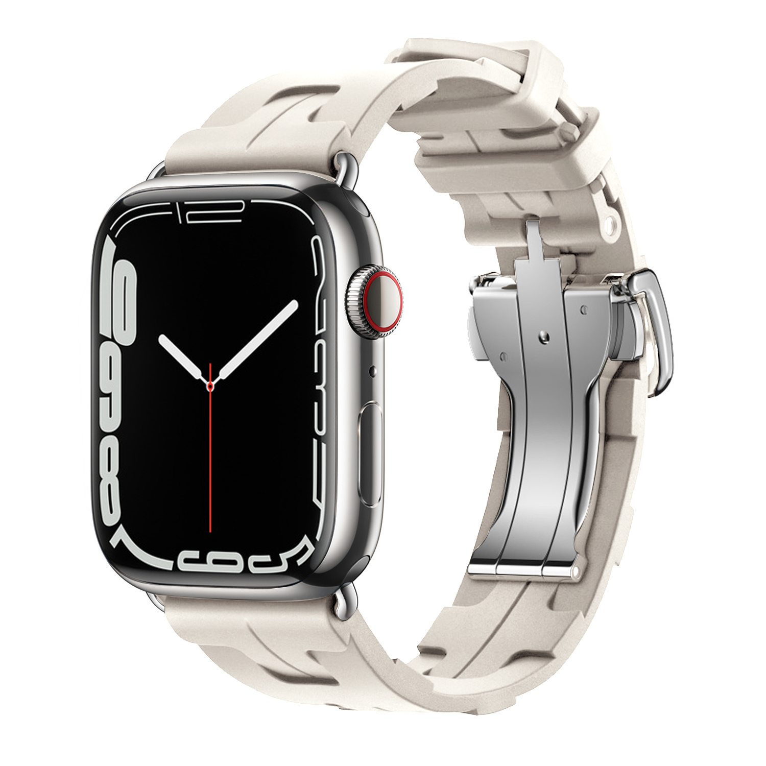 Silicone Strap For Apple Watch - Luxury Watch Hermes ulasan dan harga
