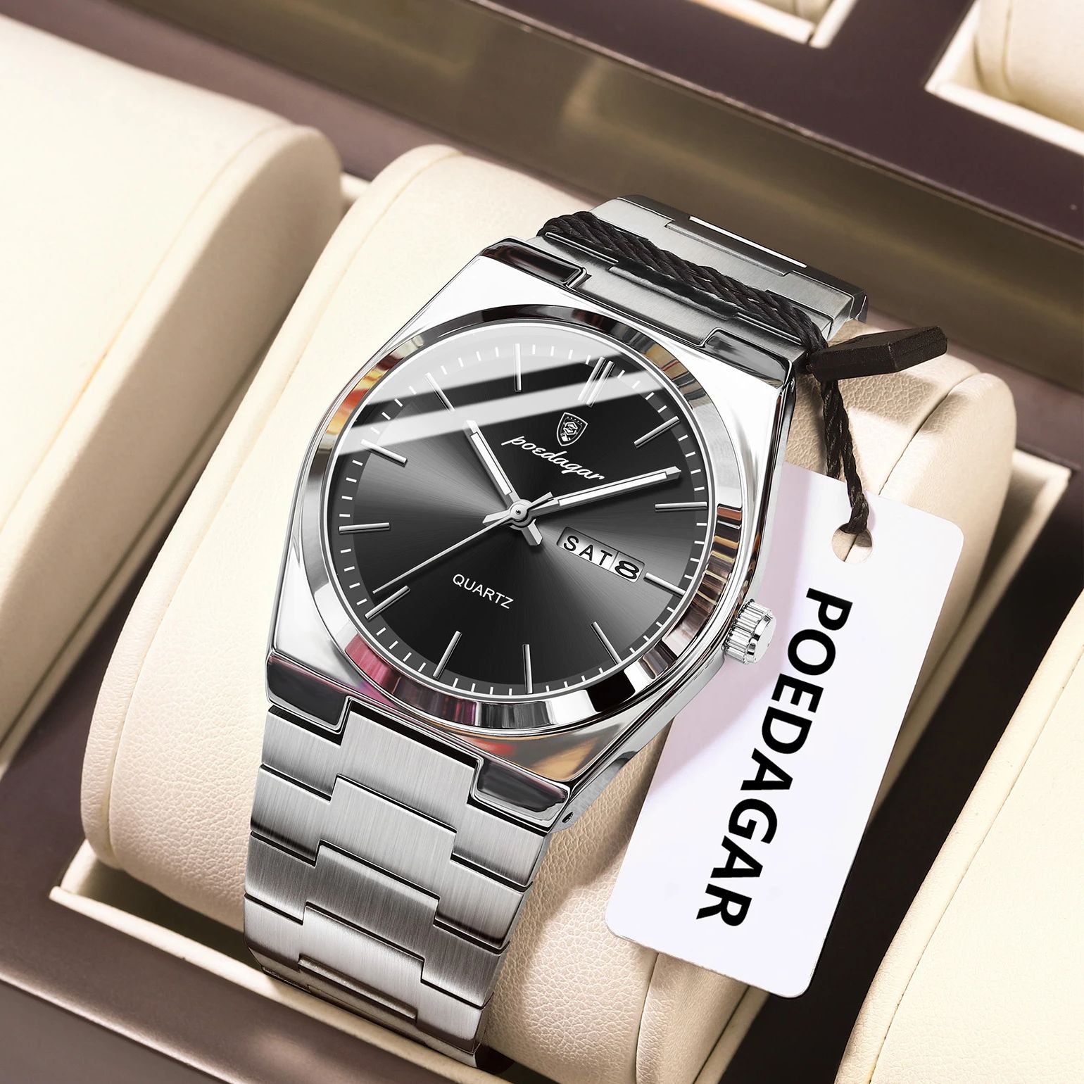 POEDAGAR Luxury Men's Quartz W - Luxury Watch Wallpaper ulasan dan harga