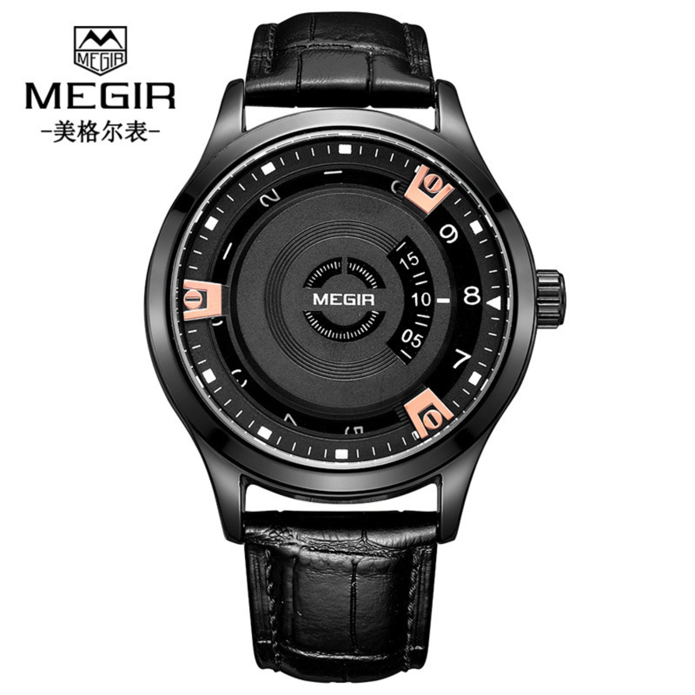 MEGIR Men Watches Luxury Leath - Luxury Watch Straps ulasan dan harga