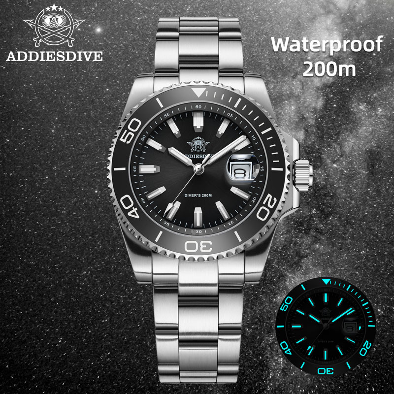 ADDIESDIVE New AD2510 Luxury M - Cloisonne Enamel Dial ulasan dan harga