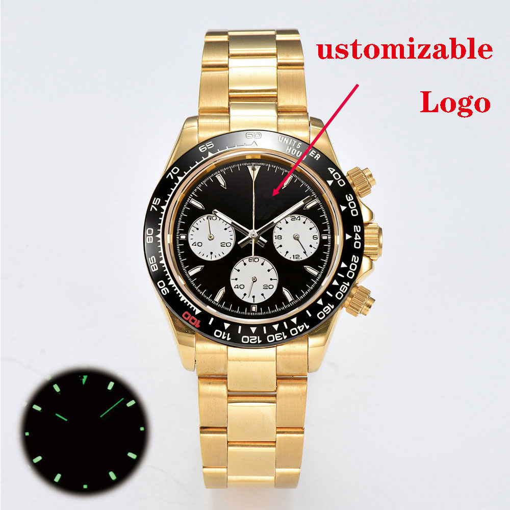 39mm gold custom men's watch V - Luxury Watch Business ulasan dan harga