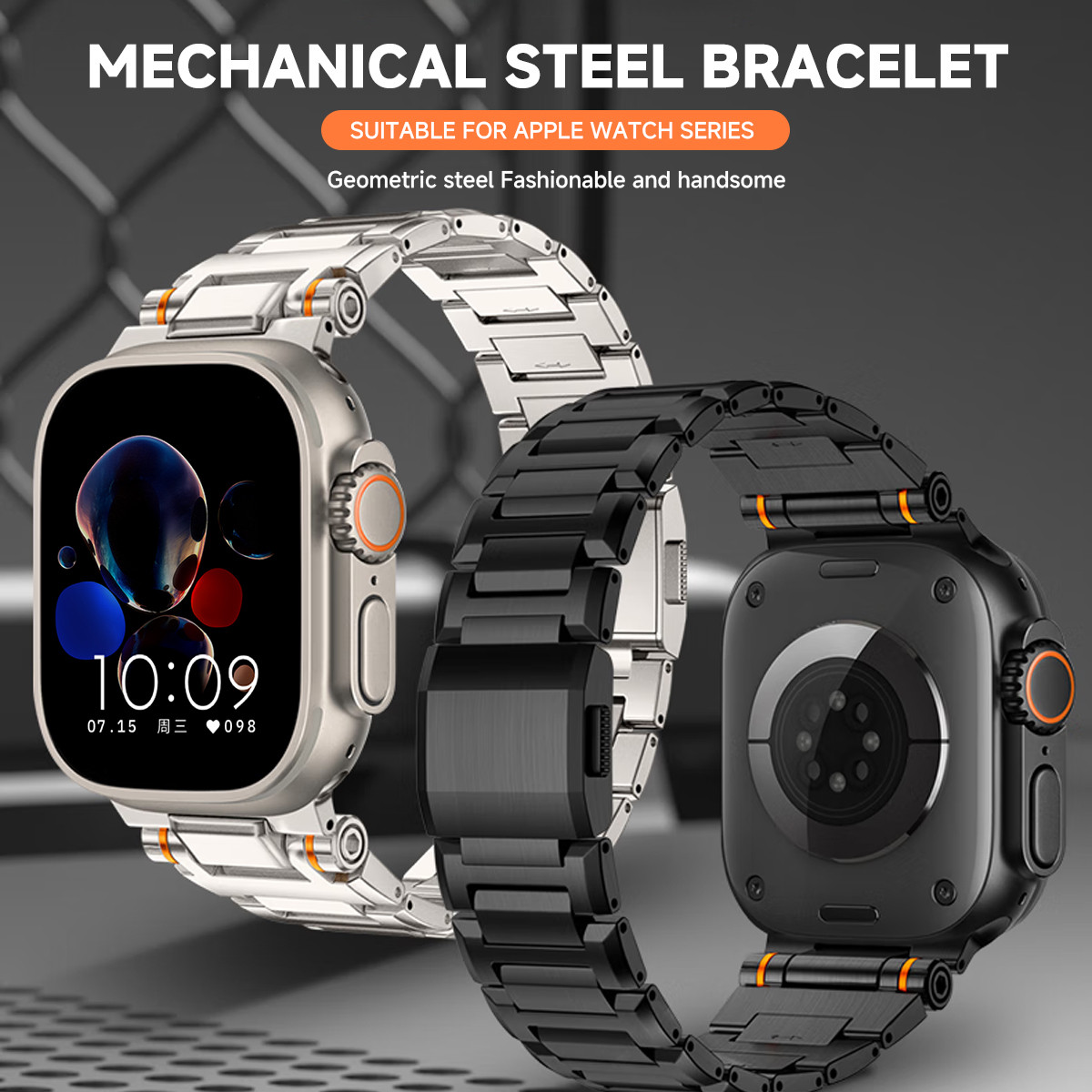 Stainless Steel Strap for Appl - Luxury Watch German ulasan dan harga