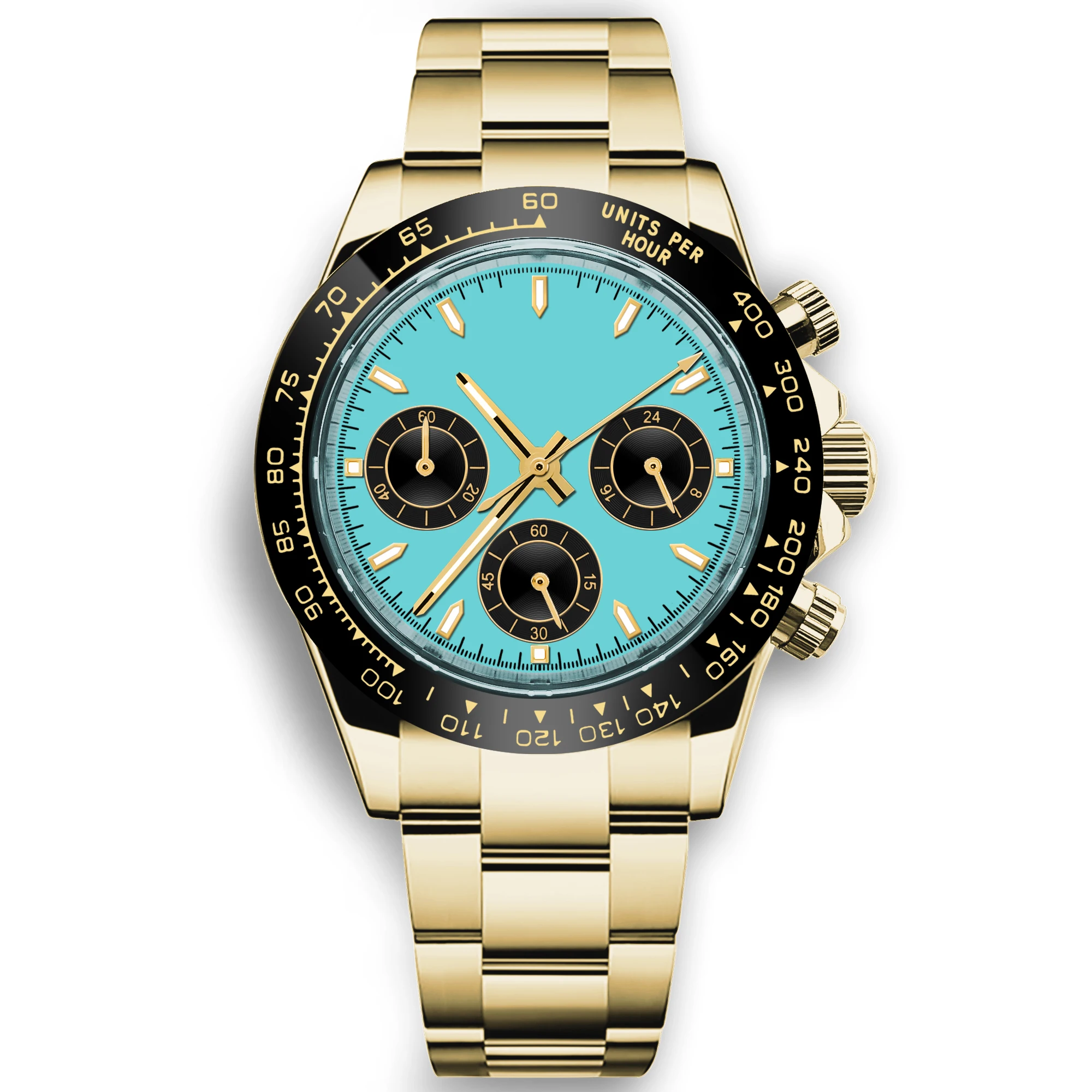 Custom 39mm Watch Quartz for M - Luxury Watch With Bracelet ulasan dan harga