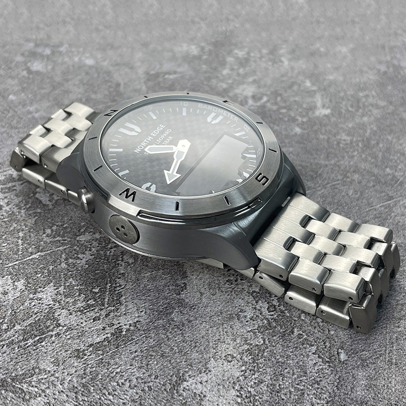 NORTH EDGE Men's Sports Digita - Compass Watch Luxury ulasan dan harga