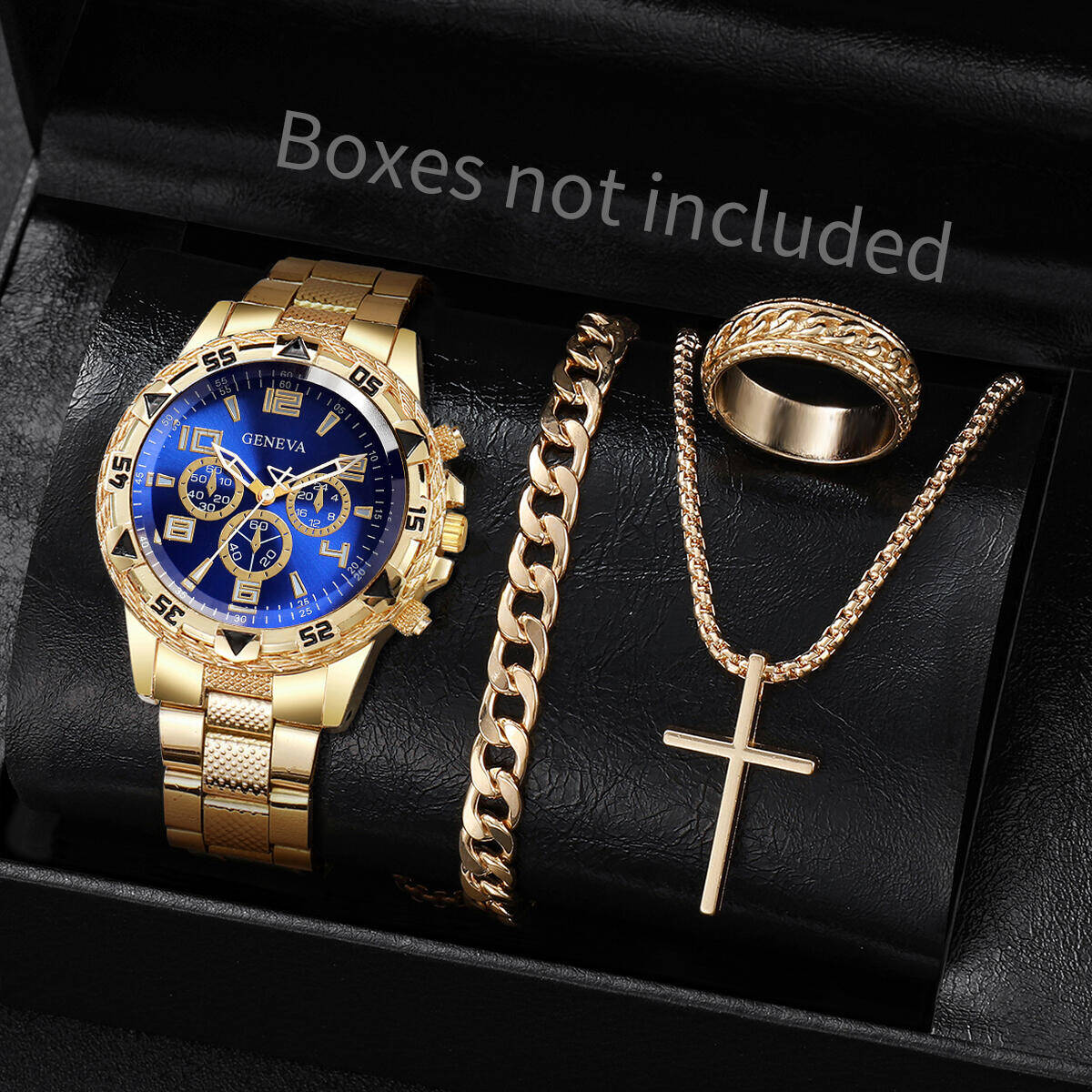 4PCS/Set Fashion Men Business  - Luxury Watch Wallpaper ulasan dan harga
