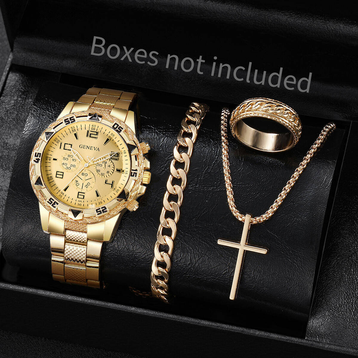 4PCS/Set Fashion Men Business  - Luxury Watch Wallpaper ulasan dan harga