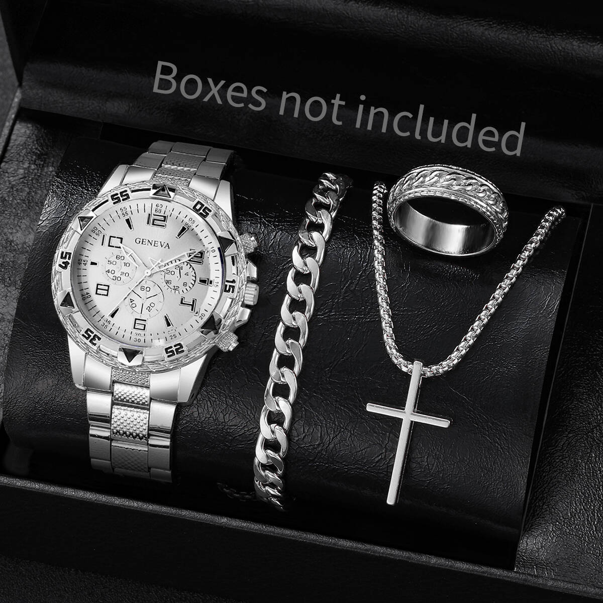 4PCS/Set Fashion Men Business  - Luxury Watch Wallpaper ulasan dan harga