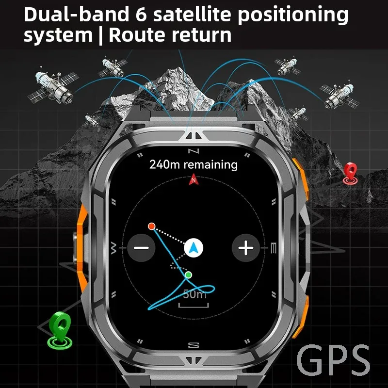 Luxury AMOLED Smartwatch Real  - Compass Watch Luxury ulasan dan harga