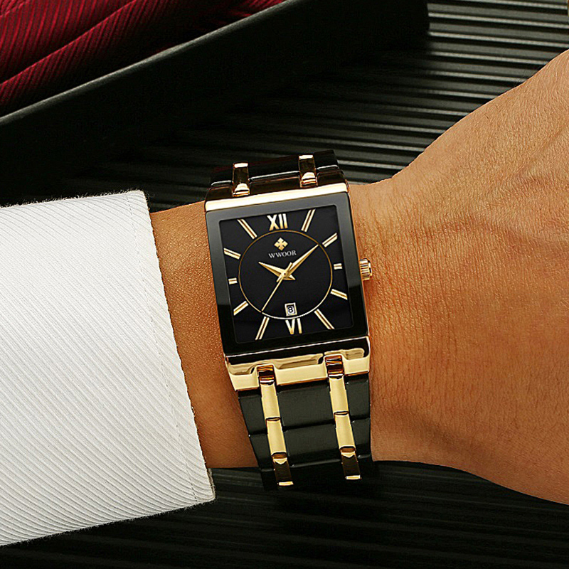 WWOOR Brand Luxury Gold Bracel - Luxury Watch Wallpaper ulasan dan harga