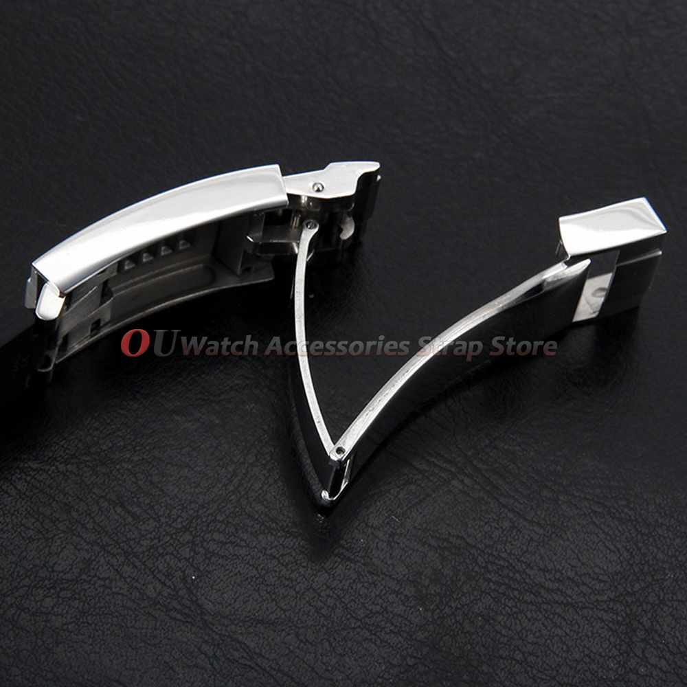 9mmx16mm Stainless Steel Deplo - Luxury Watch Quality ulasan dan harga